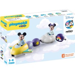 Playmobil 1.2.3 And Disney Mickey S Minnie S Cloud Ride 71320 4008789713209