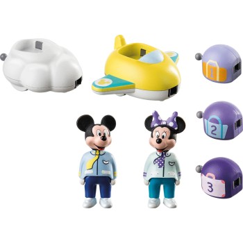 Playmobil 1.2.3 And Disney Mickey S Minnie S Cloud Ride 71320 4008789713209
