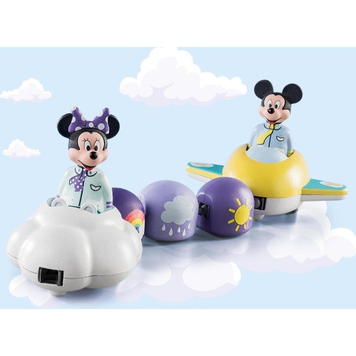 Playmobil 1.2.3 And Disney Mickey S Minnie S Cloud Ride 71320 4008789713209