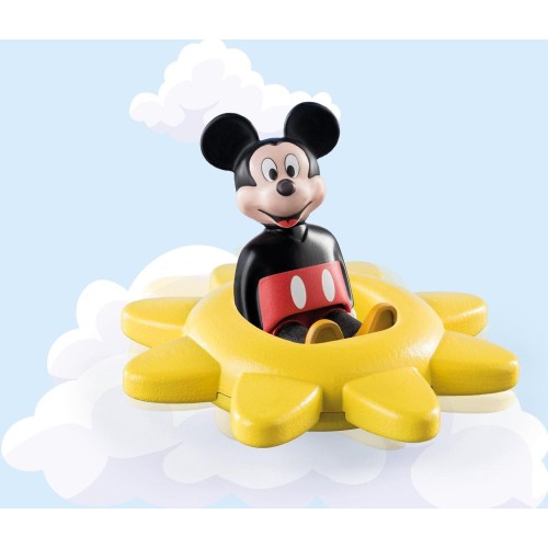 Playmobil 1.2.3 And Disney Mickey S Spinning Sun With Rattle Feature 71321 4008789713216