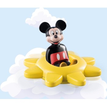 Playmobil 1.2.3 And Disney Mickey S Spinning Sun With Rattle Feature 71321 4008789713216