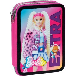 GIM Κασετίνα Διπλη Barbie Extra 349-76100 5204549155039