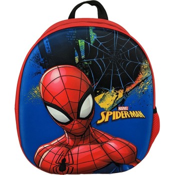 GIM 3D Spiderman Black City Toddler Bag 337-05050 5204549157576