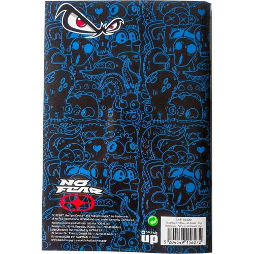 NO FEAR BMU Notebook 17X25cm OFF Road-Monster Ass. 348-14400 5204549156272