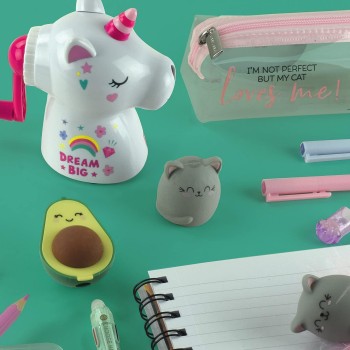 Legami Scented Eraser, Strawberry Flavour, Soft, 4.5X4 Cm KTY0001 8053610785845