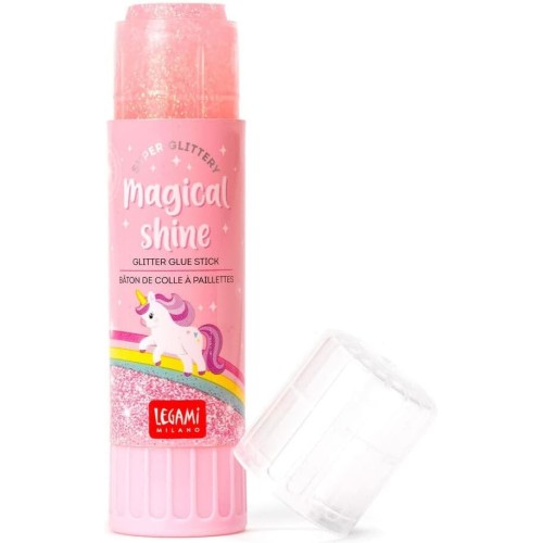 Legami Glue Stick With Glitter, Glue For Crafts And Diy, 15 G, Pink Glitter GLU0002 / GLUKIT2 8054117629991