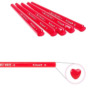 Legami Μολύβι Σε Σχήμα Καρδιάς, Love At First Write, Διάμετρος 0,7 Cm, Μόλυβδος HB HP0001 8054117620462