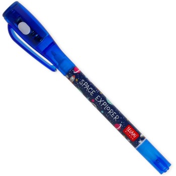 Legami Invisible Ink Pen, Spy Pen, Dual Tip, UV Light To Read Invisible Ink, For Kids Party, Space Theme MIN0002 8053610786057