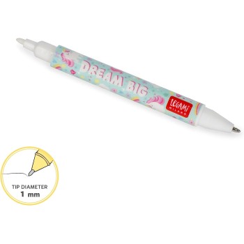 Legami Invisible Ink Pen, Spy Pen, Dual Tip, UV Light To Read Invisible Ink, For Kids Party, Unicorn Theme MIN0001 8053610786040