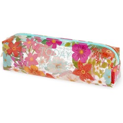 Legami Κασετίνα Διάφανη Βαρελάκι - Flowers Λουλούδια PC0025 8053610785876