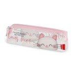 Legami Κασετίνα Διάφανη Βαρελάκι - Kitty PC0026 8053610785883