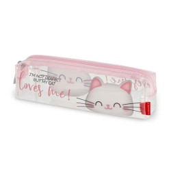 Legami Κασετίνα Διάφανη Βαρελάκι - Kitty PC0026 8053610785883