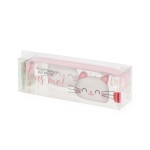 Legami Κασετίνα Διάφανη Βαρελάκι - Kitty PC0026 8053610785883