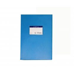 A&G PAPER Τετράδιο 50Φ Εξηγήσεων Simple Καρφίτσα Β5 Ριγέ Ανοιχτό Μπλε 14528 5203296090556