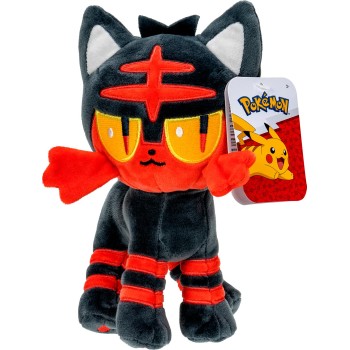 Jazwares Pokemon Plush 20Cm W15 - Litten JW095217-W15 / PKW3075 191726481546