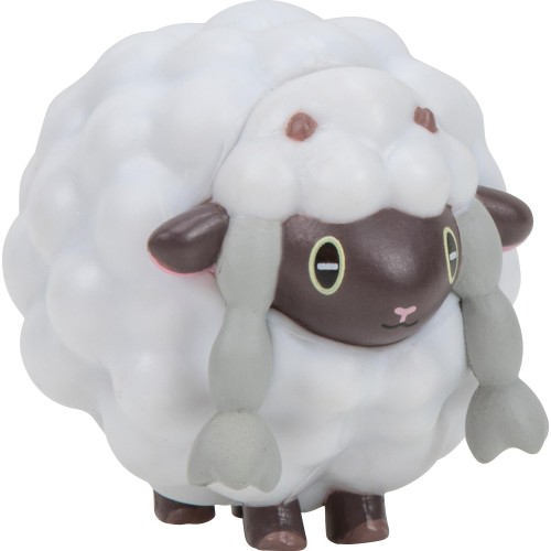 Jazwares Pokemon Figures (2X5cm K 1X7.5Cm) - Wooloo, Carvanha And Jolteon JW095155-W16 / 3 191726481294