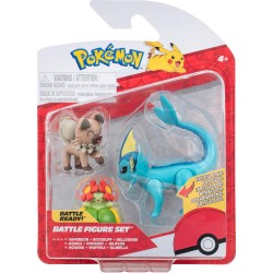 Jazwares Pokemon Φιγούρες 3 Τεμ. W16 (2X5cm K 1X7.5Cm) - Rockruff, Bellossom And Vaporeon JW095155-W16 / 2 191726481270