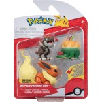 Jazwares Pokemon W16 (2X5cm K 1X7.5Cm) - Appletun, Tyrunt And Flareon JW095155-W16 / 1 191726481263