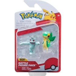 Jazwares Pokemon Φιγούρες 2 Τεμ. W14 - Machop And Snivy JW095007-W14 / PKW3002 191726480815
