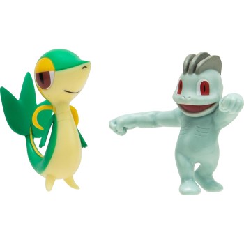 Jazwares Pokemon Φιγούρες 2 Τεμ. W14 - Machop And Snivy JW095007-W14 / PKW3002 191726480815