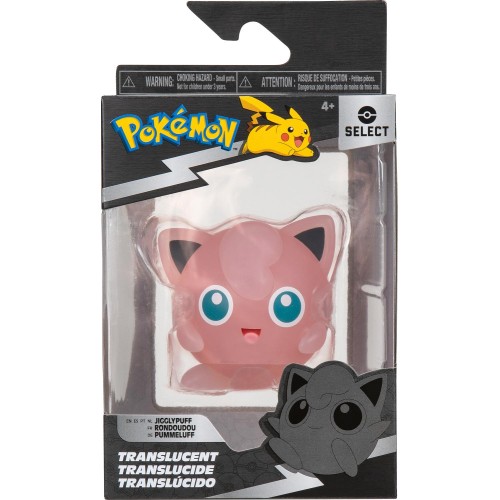 Jazwares Pokemon Φιγούρα 7,5Cm Διάφανη W5 - Jigglypuff JW002889-W05 / 2 191726483496