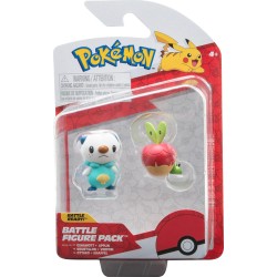 Jazwares Pokemon Figures W14 - Oshawott And Applin JW095007-W14 / 2 191726480792