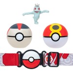 Jazwares Pokemon Clip N Go Poke Ball (Repeat Ball, Timer Ball, And Machop) JW095283-W10 / 191726426301