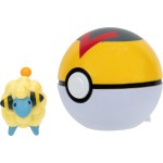 Jazwares Pokemon Poke Ball Clip N Go Με Φιγούρα W14 - Mareep K Level Ball JW095057-W14 / 5 191726482901
