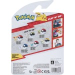 Jazwares Pokemon Poke Ball Clip N Go W14 - Chespin K Poke Ball JW095057-W14 / 6 191726482871