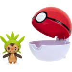 Jazwares Pokemon Poke Ball Clip N Go Με Φιγούρα W14 - Chespin K Poke Ball JW095057-W14 / 6 191726482871