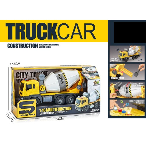 Toys-shop Choice Μπετονιέρα 1:16 Με Φωτα Και Ήχους JA108643 6990323086437