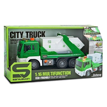 Toys-shop Choice Οχημα Ανακύκλωσης 1:16 Με Φώτα Και Ήχο JA108657 6990323086574