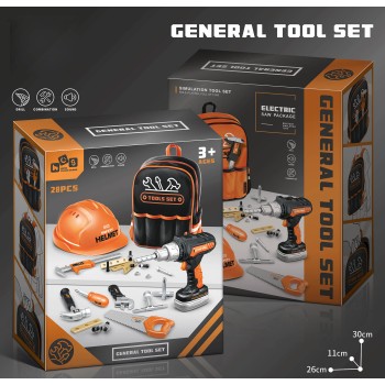 Toys-shop Choice Backpack Bag With Tools 2*AA Battery JU088202 6990323882022