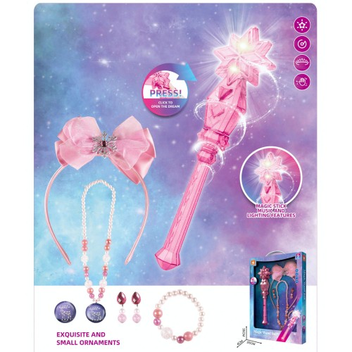 Toys-shop Choice Beauty Set With Light(With 3*AG13) JX059051 6990323590514