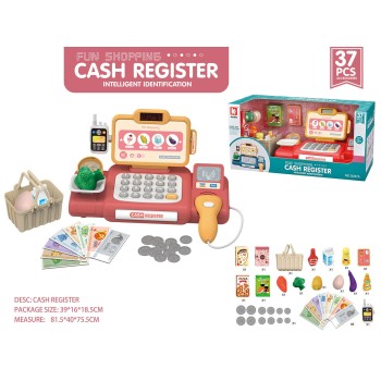 Toys-shop Choice Cash Register Set(3*AA Not Included) JU085799 6990323857990
