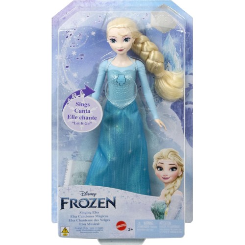 Mattel Frozen- Elsa Sings Eng HLW55 194735120680