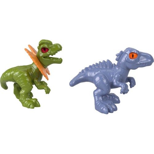 Mattel Imaginext - Jurassic World Baby Dinosaur Giga And Dilophosaurus HJP09 / HML74 194735130924