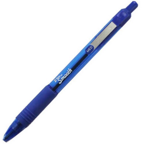 ZEBRA Στυλό Z-Grip Smooth 1,0 Μπλε Με Κουμπί ZB-22562 4901681225620