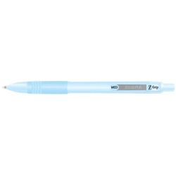 ZEBRA Z-Grip Smooth 1.0 Pen Pastel Blue With Button ZB-91802 4901681891825