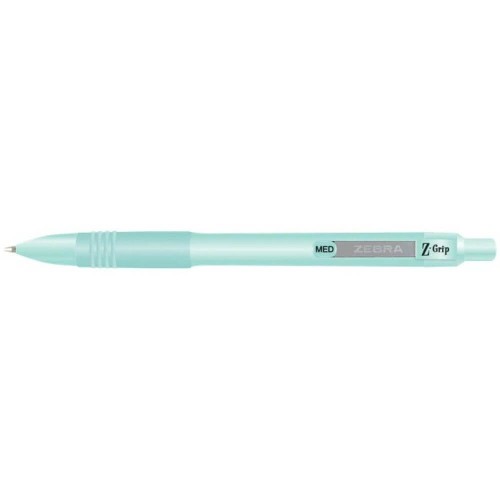 ZEBRA Z-Grip Smooth 1.0 Pen Pastel Green With Button ZB-91804 4901681891849