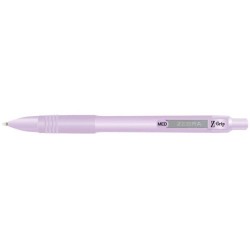 ZEBRA Z-Grip Smooth 1.0 Pen Pastel Violet With Button ZB-91808 4901681891887