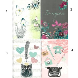 Pelikan Spiral Notebook Lady Lovely A4 3 Topics 90 Sheets 1681836 5201680001836