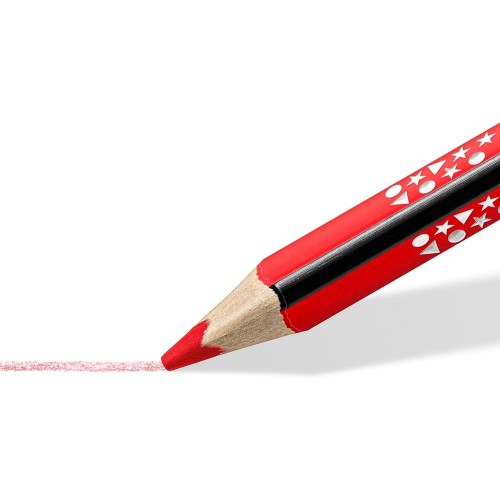 STAEDTLER Μολύβια Noris Jumbo Τριγωνικά Χρωματιστά Μολύβια 12Τμχ ST188C12 4007817091630