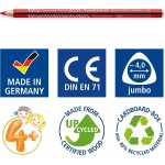 STAEDTLER Coloured Pencils Noris Jumbo ST188C12 4007817091630