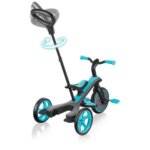 Globber Τρίκυκλο Explorer Trike 4 Σε 1 Μπλε 632-105 4895224400790
