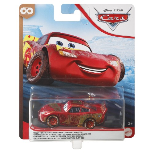 Mattel Disney/Pixar Cars 3 Αυτοκινητάκι Die-Cast - Muddy Rusteze Racing Center Lightning Mcqueen DXV29 / GKB35 887961822175
