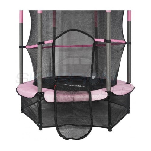 Skorpion Wheels Trampolia With Preparate NET 137 Cm Pink 52854pink 5202200003941