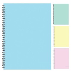 Pelikan Τετράδιο Σπιράλ Prime Pastelpres  B5 17X25 3 Θεμάτων  90Φ 4 Χρώματα 1681744 5201680001744
