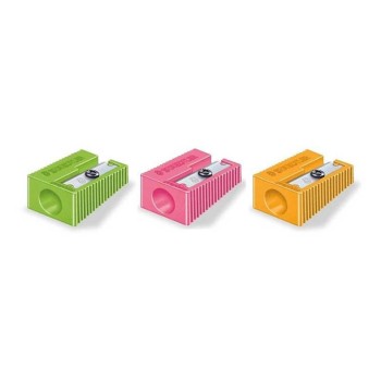 STAEDTLER Neon Sharpener In Various Colors – 1Pc  218.51050FKP60 4007817010587