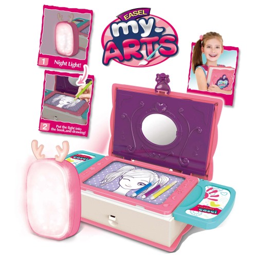 Toys-shop Choice Σέτ Ζωγραφικής  Με Φωτάκι Νυκτός JK145859 6990323458593